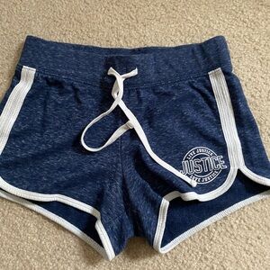 Justice girl short size 10